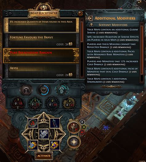poe 5th map slot  When placing a map within centre of device and 4 scarabs around the outside, only 3 scarabs get used